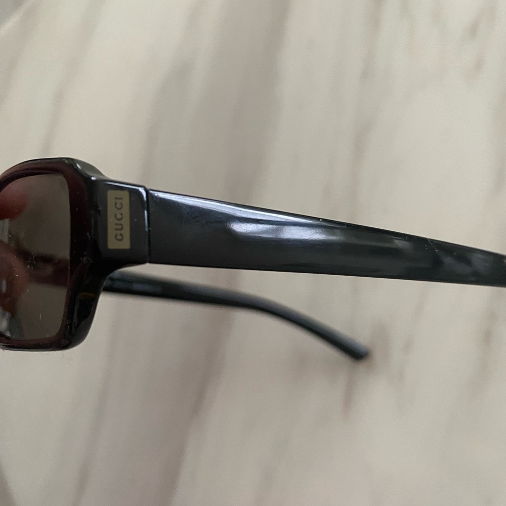 Vintage Gucci Rectangular Frame Sunglasses Model … - image 7